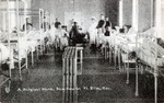 Postcard: A Surgical Ward, Base Hospital, Fort Riley, Kansas