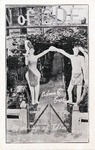 Postcard: Adam & Eve, Garden of Eden
