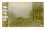 Postcard: Iron Avenue East of 8th Street 10:00 A.M. Salina, Kansas 3-20-1935