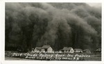 Postcard: Sunday April 14, 1935, Dust Clouds Rolling Over the Prairies #5