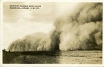 Postcard: Western Kansas Dust Cloud, Syracuse, Kansas 5-21-37