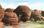Postcard: Rock City, Minneapolis, Kansas, Colorized