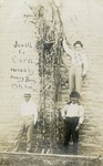 Postcard: Jewell County Corn Raised by Henry Boaz 15 Ft. 3 In.