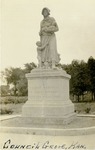 Postcard: Madonna of the Trail, Council Grove, Kansas