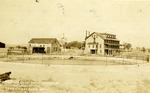 Postcard: #2 Waconda Great Spirit Springs, Kansas On Crest of Hill Rear View of Buildings