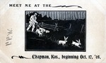 Postcard: Meet Me at the Chapman, Kansas, Beginning Oct. 17, '05