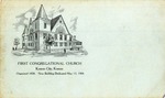 Postcard: First Congressional Church, Kansas City, Kansas