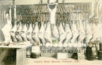 Postcard: Vlach's Meat Market, Hanover, Kansas