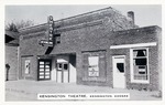 Postcard: Kensington Theatre, Kensington, Kansas