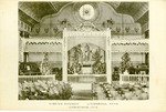 Postcard: Mission Church, Lindsborg, Kansas. Christmas, 1912