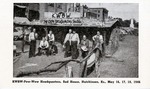 Postcard: KWBW-Pow-Wow Headquarters, Sod House, Hutchinson, Kansas May 16,17,18, 1946