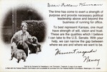 Postcard: Kassebaum with Dogs