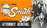 Postcard: Don Smith Republican for Attorney General