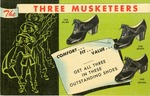 Postcard: Three Musketeers