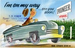Postcard: I'm On My Way… See You Soon! Pioneer Hybrids