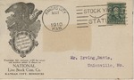 Postcard: National Live Stock Com. Co. Correspondence