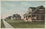 Postcard: A Residence Scene on Superior Street, Plains, Kansas