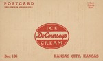 Postcard: DeCoursey's Ice Cream, Kansas City, Kansas