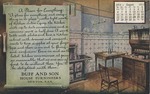 Postcard: Duff and Son, House Furnishers, Newton, Kansas, Kitchen