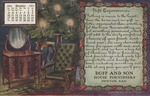 Postcard: Duff and Son, House Furnishers, Newton, Kansas, Furniture for Christmas Advertisement