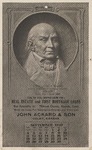 Postcard: John Ackard & Son, Colby, Kansas Advertisement, John Quincy Adams