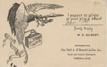 Postcard: Hall & O'Donald Litho Company Advertisement
