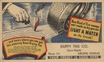 Postcard: Duffy Tire Company Advertisement