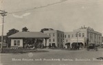 Postcard: Hotel Elliott and Standard Service. Belleville, Kansas
