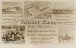 Postcard: Welcome to Sunset Camp, Dodge City, Kansas