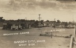 Postcard: Broadview Cabins. Garden City, Kansas West Side