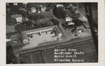 Postcard: Aerial View Sunflower State Motor Court. Hiawatha, Kansas
