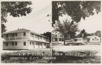 Postcard: Homestead Lodge. 1736 N. Washington Street, Junction City, Kansas