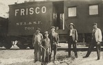 Postcard: A Train Car, Frisco St.L. & S.F. 703