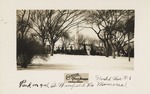Postcard: Park on 9th St. Winfield, Kansas. World War #1 Memorial