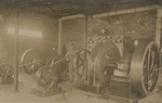 Postcard: Man Standing Next to Machinery