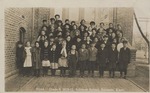 Postcard: 7514A Grade 3, 1910-11, Solomon School, Solomon, Kansas