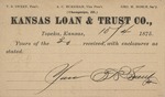 Postcard: Kansas Loan and Trust