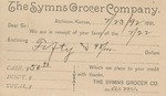 Postcard: The Symns Grocer Company