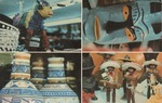 Postcard: Four Photos of Various Mexican Crafts