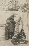 Postcard: Indian Chief and Family
