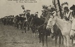 Postcard: Crazy Snake Ready for a Charge on Oklahoma Settlers - 1908