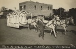 Postcard: Royal Neighbors Float. A.H.T.A. Day. Oxford, Kansas 10-19-12