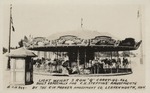 Postcard: #C.H.864, C. W. Parker Carousel and Ticket Booth