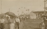 Postcard: People at a Fair. Corning, Kansas Aug. 3 '11
