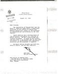 Tomanek Hall: Letter, from Senator Bob Dole, August 26, 1995 by Bob Dole