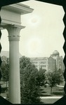 Science Hall - as seen from behind a column at Picken Hall by Lyman Dwight Wooster