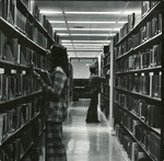 Students in the Stacks of Forsyth Library