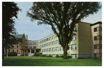 Color Post Card of Custer Hall