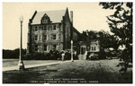 Custer Hall , Girls Dormitory Post Card