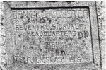 Engraving on Custer Island Monument